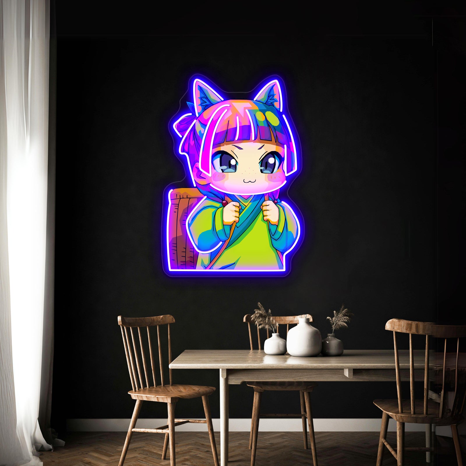 The Apothecary Diaries Pop Artwork Neon Signs For Sale | Shineneon