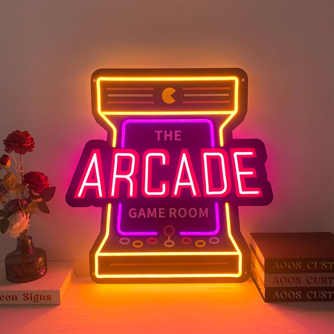The Arcade Game Room Led Sign Business Neon Sign