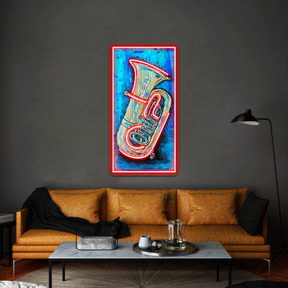 The Art Of Music Tuba Wall Artwork Neon Signs