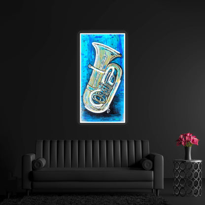 The Art Of Music Tuba Wall Artwork Neon Signs