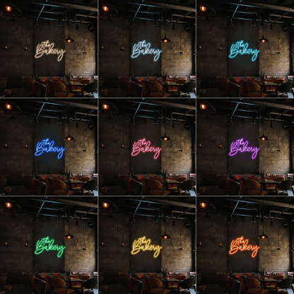 The Bakery LED Neon Sign Home Wall Art - Shineneon