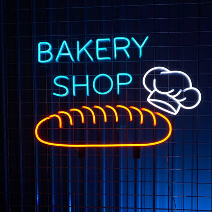 The Bakery Shop Open Led Neon Sign Bakery Open Bread Led Sign | Shineneon