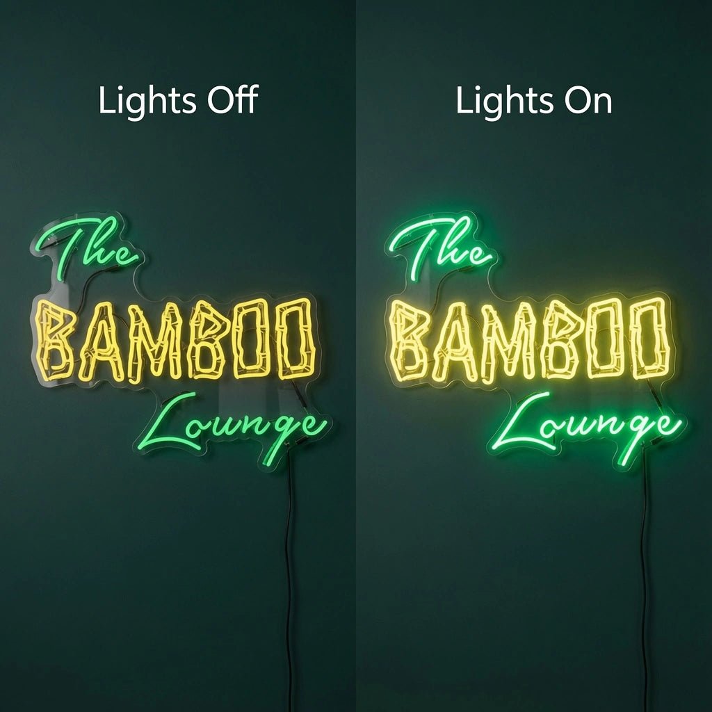 The Bamboo Lounge LED Neon Sign - Shineneon