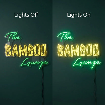 The Bamboo Lounge LED Neon Sign - Shineneon