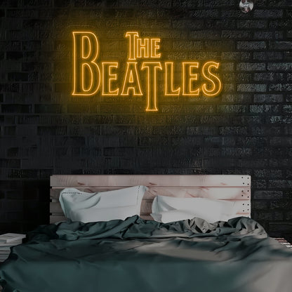 The Beatles Led Neon Sign Light Up Your Space With Timeless Musical Vibes | Shineneon