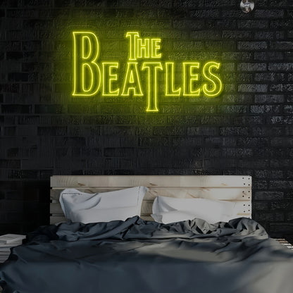 The Beatles Led Neon Sign Light Up Your Space With Timeless Musical Vibes | Shineneon