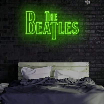 The Beatles Led Neon Sign Light Up Your Space With Timeless Musical Vibes | Shineneon