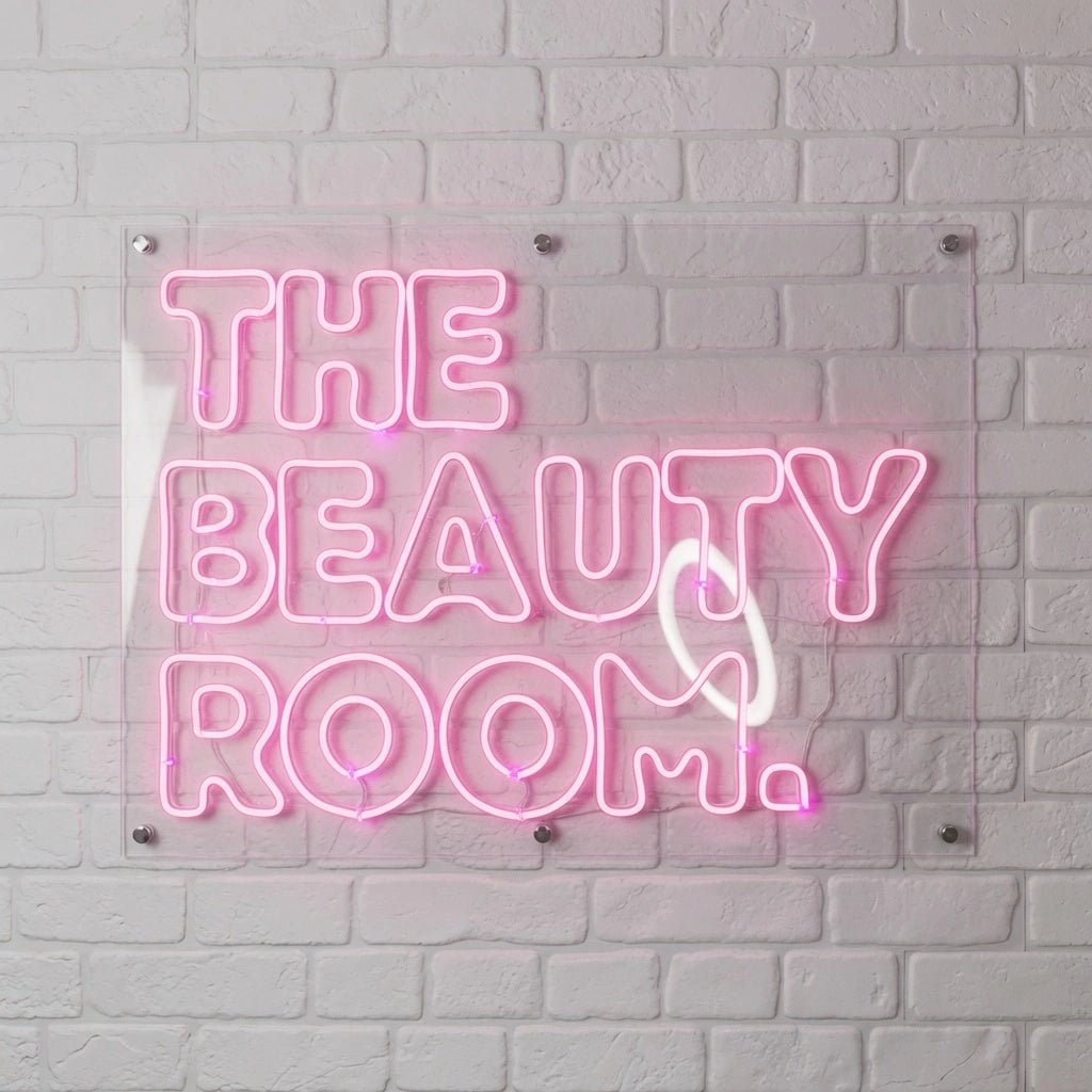 The Beauty Room Wall Decor LED Neon Sign - 01 Original Product Image
