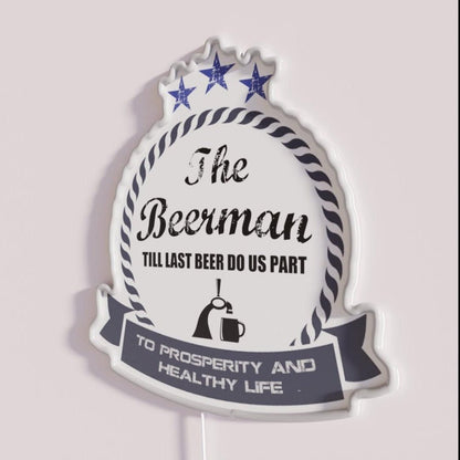 The Beerman Rgb Led Neon Sign - Shineneon