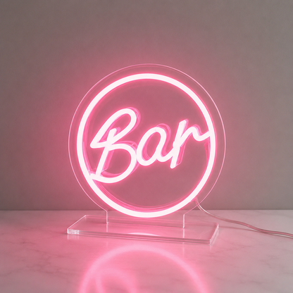 The Best Bar Cart Accessories To Entertain In Style LED Neon Sign main product image