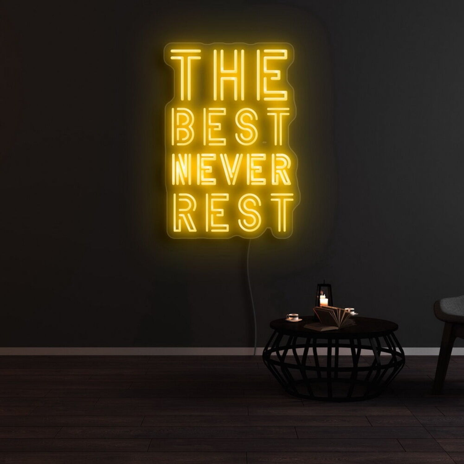 The Best Never Rest Led Neon Sign | Shineneon