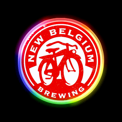 The Best New Belgium Whiskey Drink Bar Led Neon Sign Rgb Color - LED neon sign close-up detail