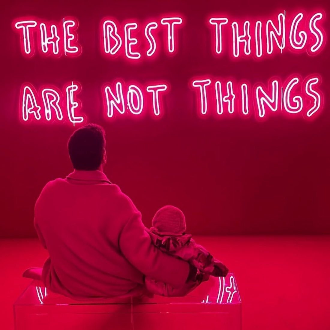 The Best Things Are Not Things Led Sign Business Neon Sign - Shineneon
