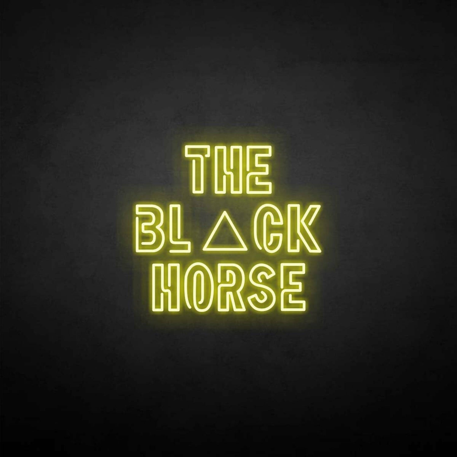 The Black Horse Neon Sign | Shineneon