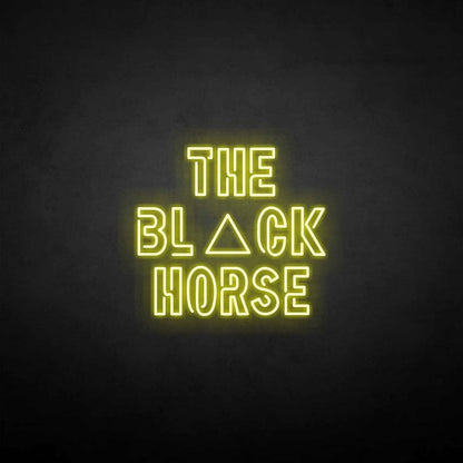 The Black Horse Neon Sign | Shineneon