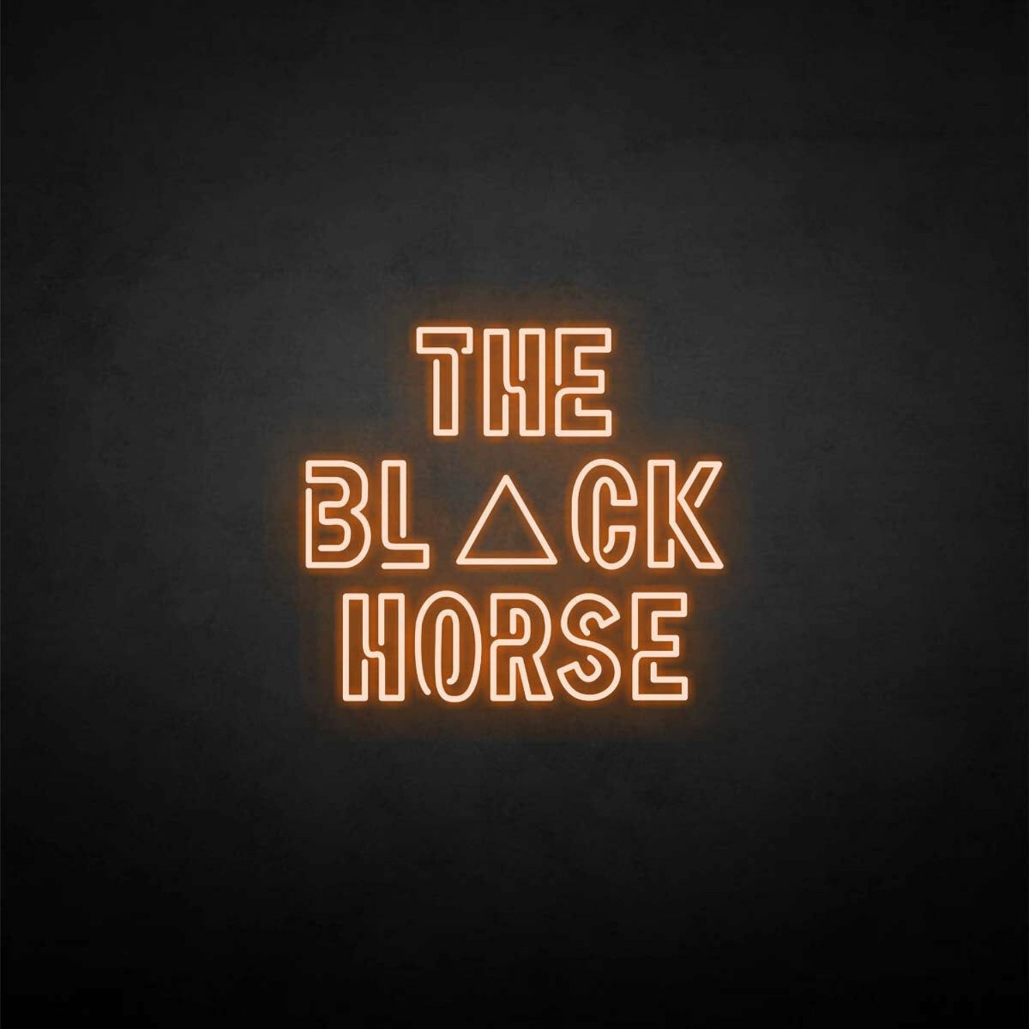 The Black Horse Neon Sign | Shineneon