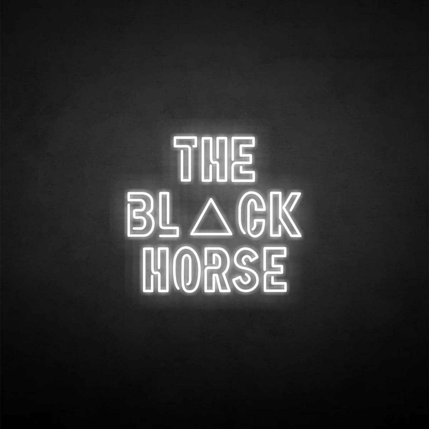 The Black Horse Neon Sign | Shineneon
