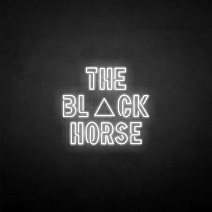 The Black Horse Neon Sign | Shineneon