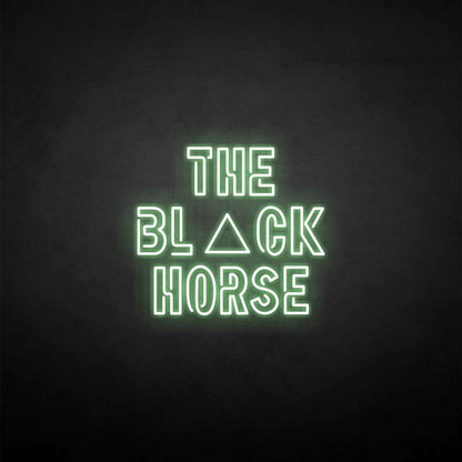 The Black Horse Neon Sign | Shineneon