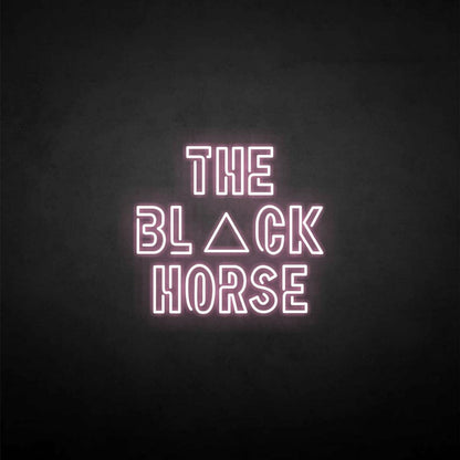 The Black Horse Neon Sign | Shineneon