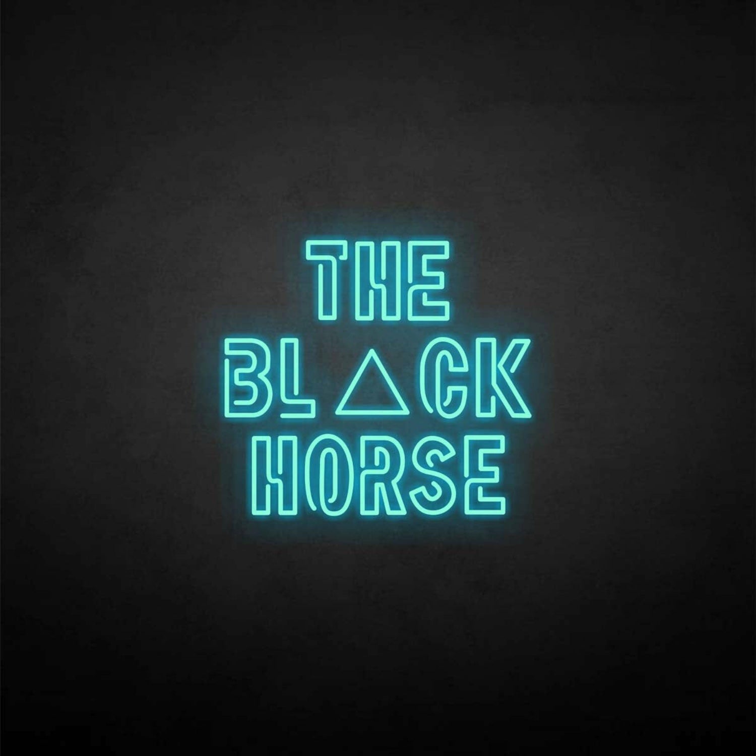 The Black Horse Neon Sign | Shineneon
