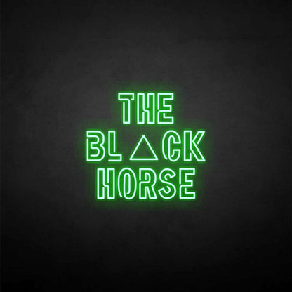 The Black Horse Neon Sign | Shineneon