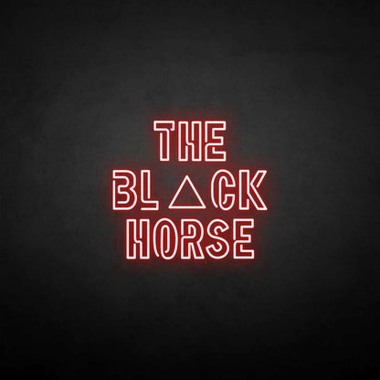 The Black Horse Neon Sign | Shineneon