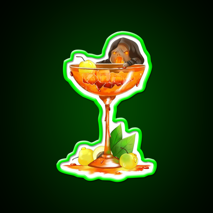 The Blights Shiny Plum Cocktail Bar Decor Led Neon Sign Rgb Color - LED neon sign view 8