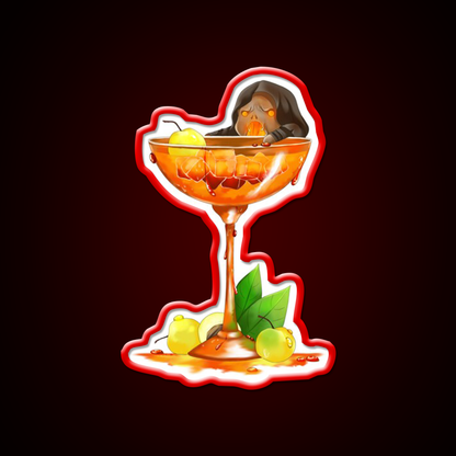 The Blights Shiny Plum Cocktail Bar Decor Led Neon Sign Rgb Color - LED neon sign view 10
