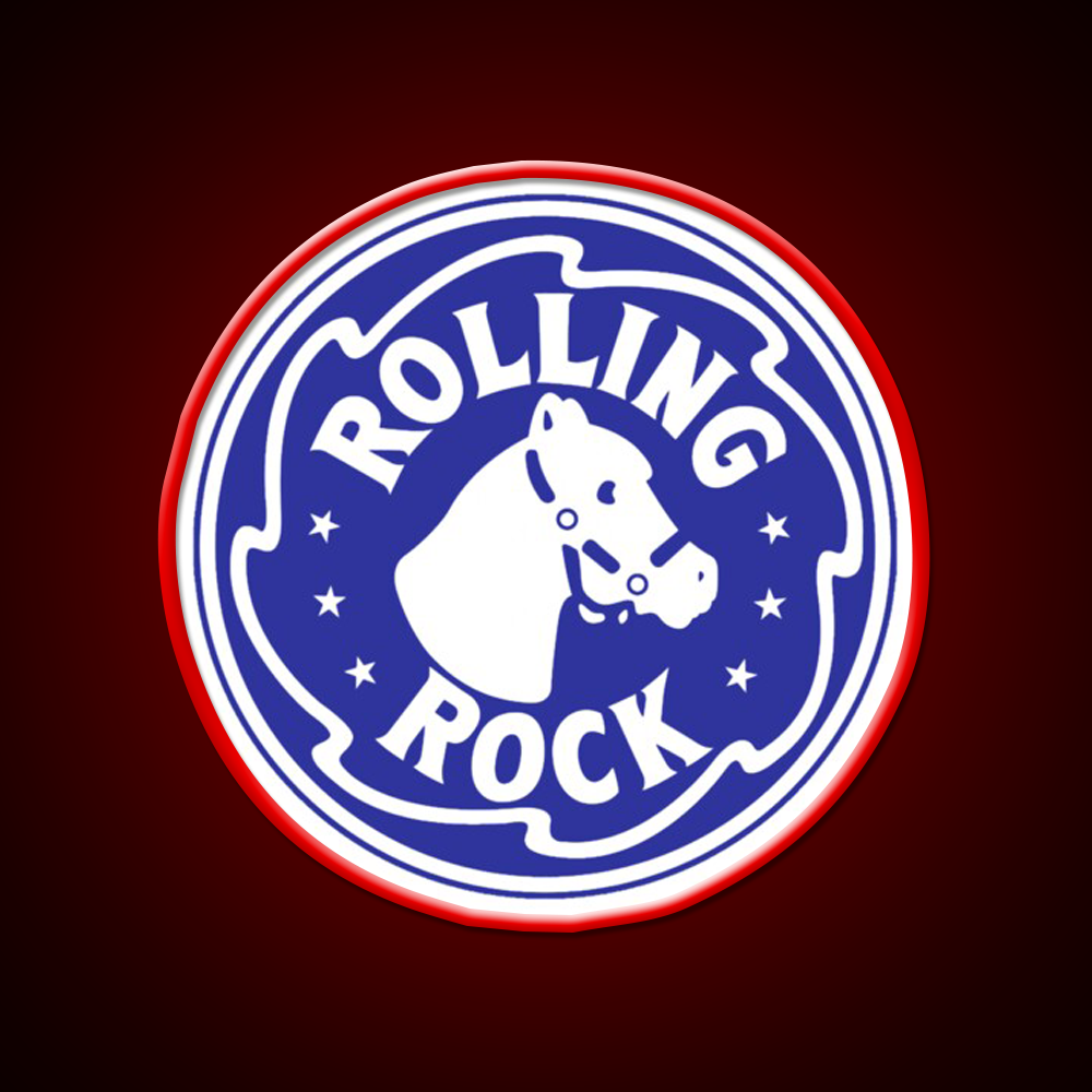 The Blue Rock Whiskey Drink Bar Led Neon Sign Rgb Color