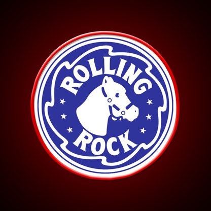 The Blue Rock Whiskey Drink Bar Led Neon Sign Rgb Color