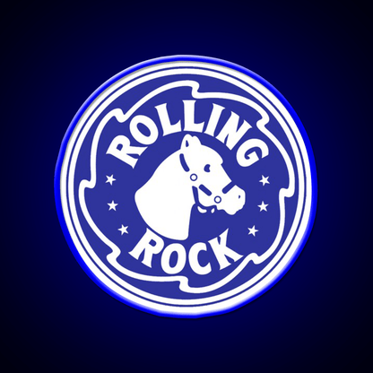 The Blue Rock Whiskey Drink Bar Led Neon Sign Rgb Color - Shineneon