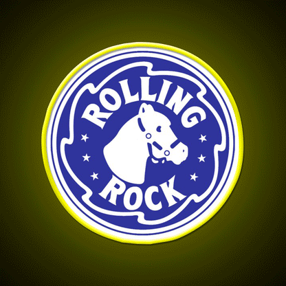 The Blue Rock Whiskey Drink Bar Led Neon Sign Rgb Color