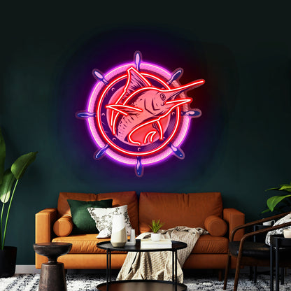 The Boatman Is It Led Neon Sign Light Custom Led Signs