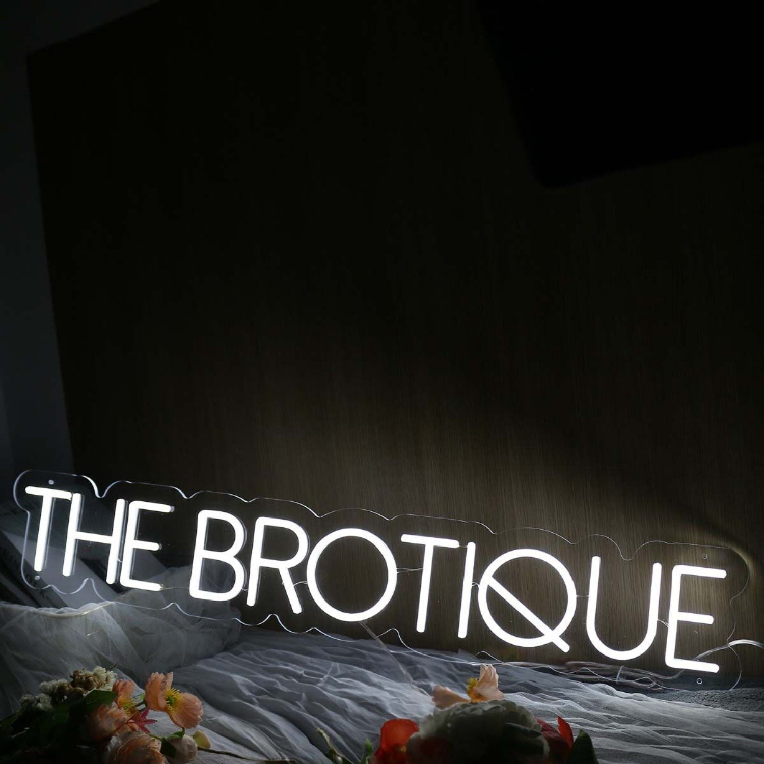 The Brotique White Led Neon Sign - Shineneon
