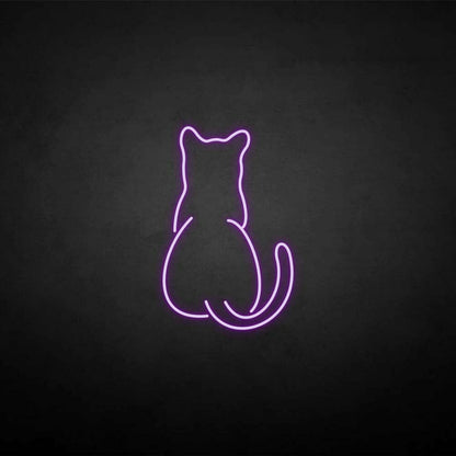 The Cat Back Led Neon Sign - Shineneon