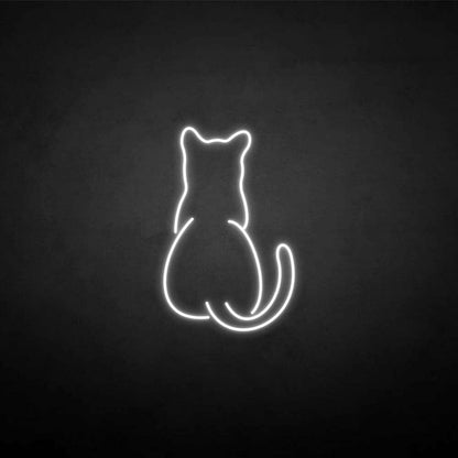 The Cat Back Led Neon Sign - Shineneon