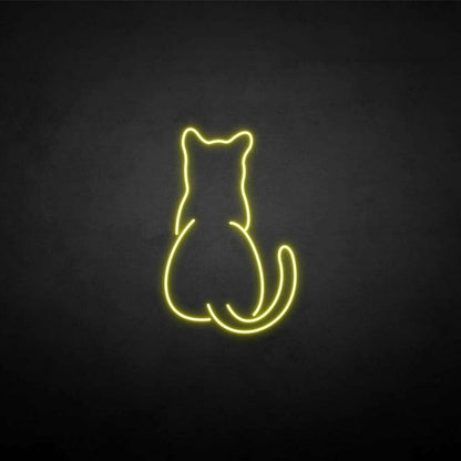 The Cat Back Led Neon Sign - Shineneon