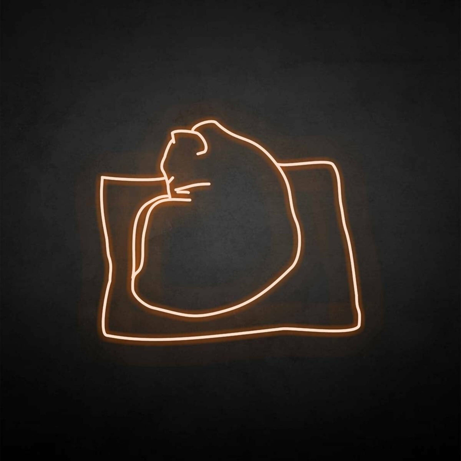 The Cat On The Pillow Led Neon Sign - Shineneon