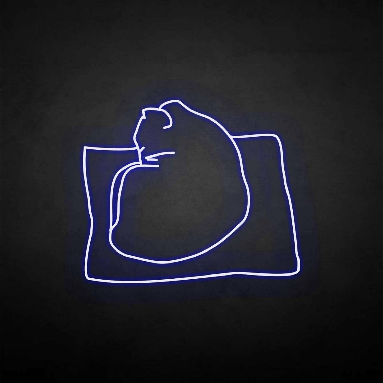 The Cat On The Pillow Led Neon Sign - Shineneon