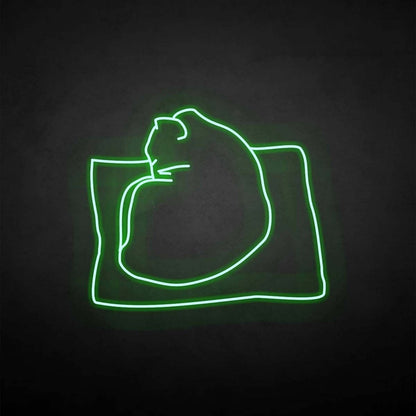 The Cat On The Pillow Led Neon Sign - Shineneon