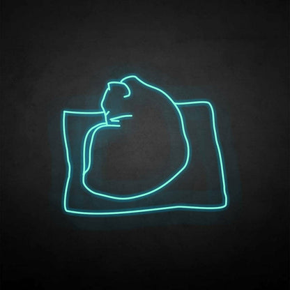 The Cat On The Pillow Led Neon Sign - Shineneon