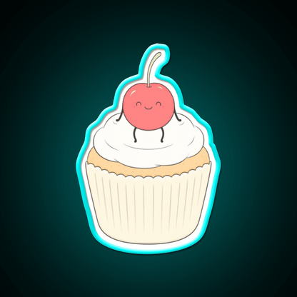 The Cherry On The Cake Snack Food Led Neon Sign Rgb Color - Shineneon