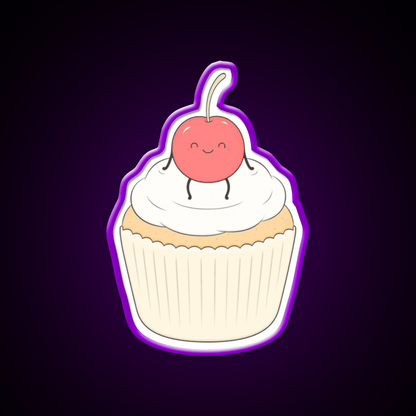 The Cherry On The Cake Snack Food Led Neon Sign Rgb Color - Shineneon