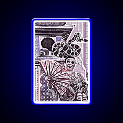 The Chinatown Clown Asian Cultural Led Neon Sign Rgb Color - Shineneon