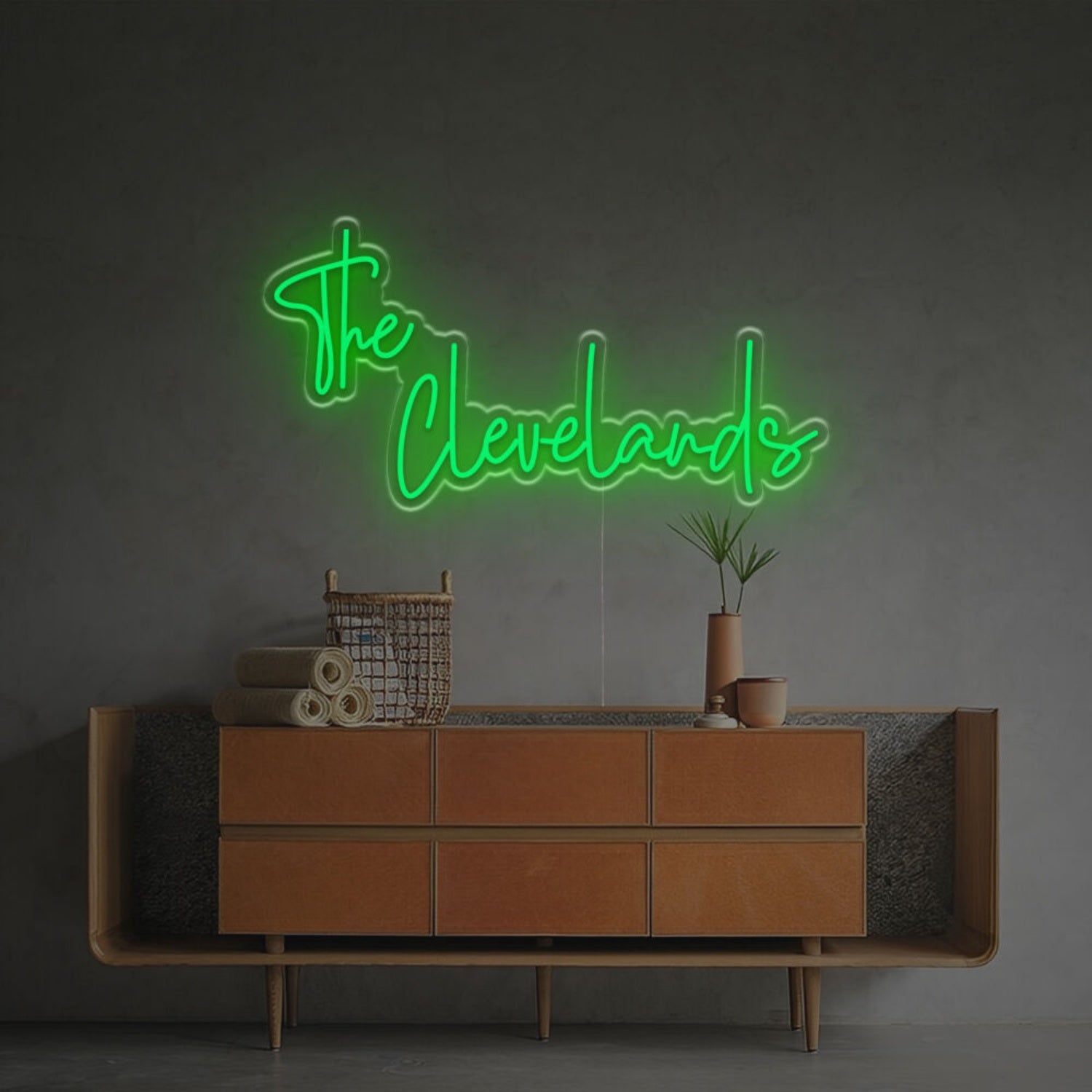 The Clevelands Led Neon Sign For Bar Office | Shineneon