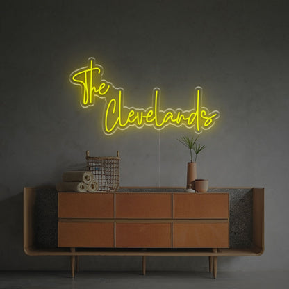 The Clevelands Led Neon Sign For Bar Office | Shineneon