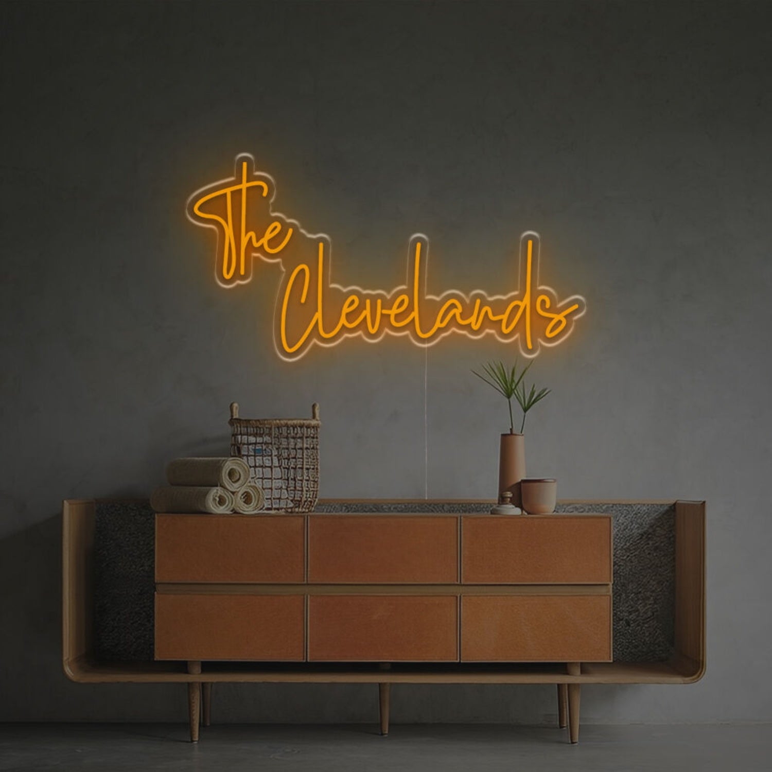 The Clevelands Led Neon Sign For Bar Office | Shineneon