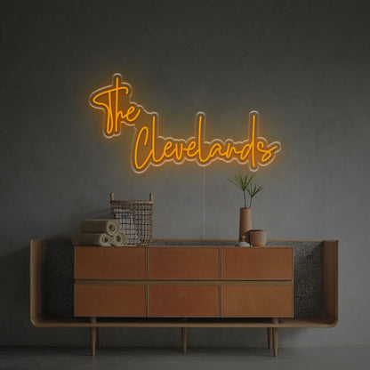 The Clevelands Led Neon Sign For Bar Office | Shineneon