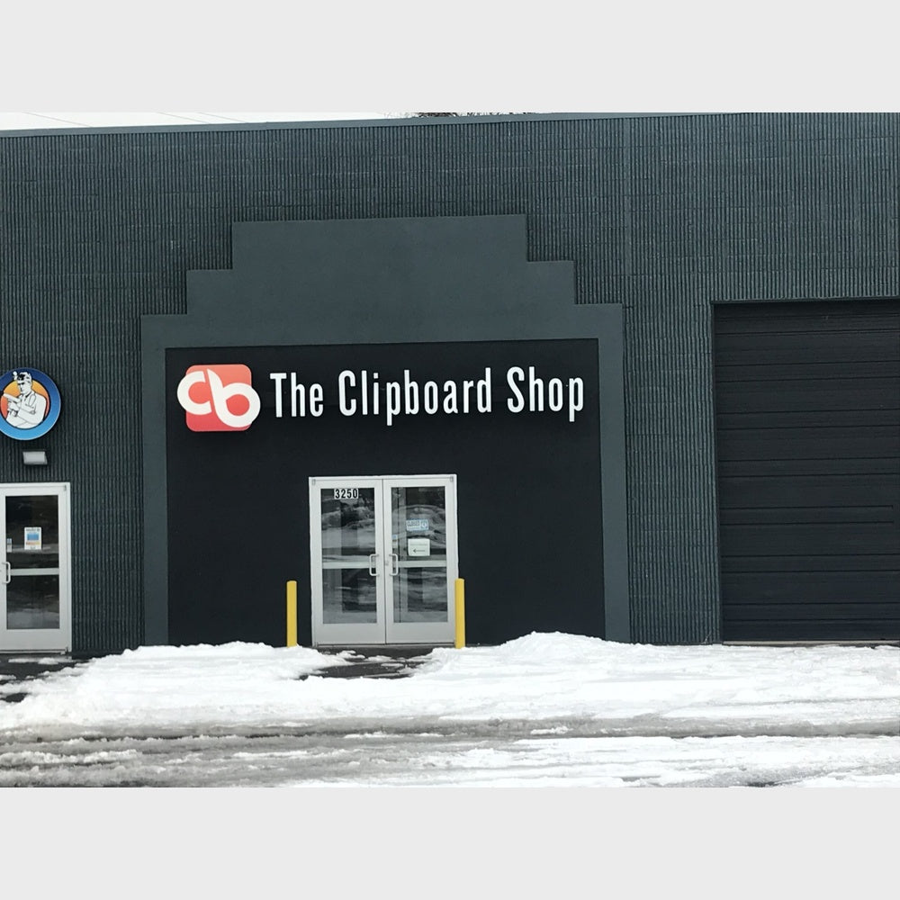 The Clipboard Shop 3D Frontlit Channel Letters Led Light Sign